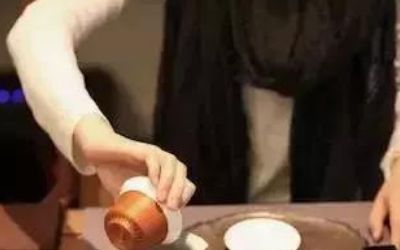 三才蓋碗的正確拿法，三才蓋碗抓碗法圖解