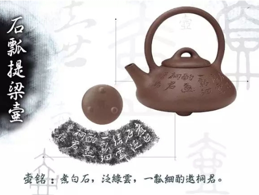 老紫砂壺曼生十八式圖解，曼生18式的具體樣式圖及名稱