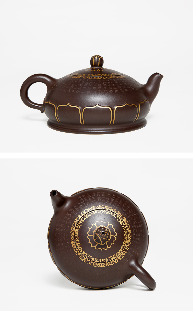 佛系紫砂壺，禪意靜心紫砂壺