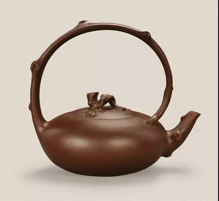 10種最美花器提梁壺，精美別致雕花紫砂壺!