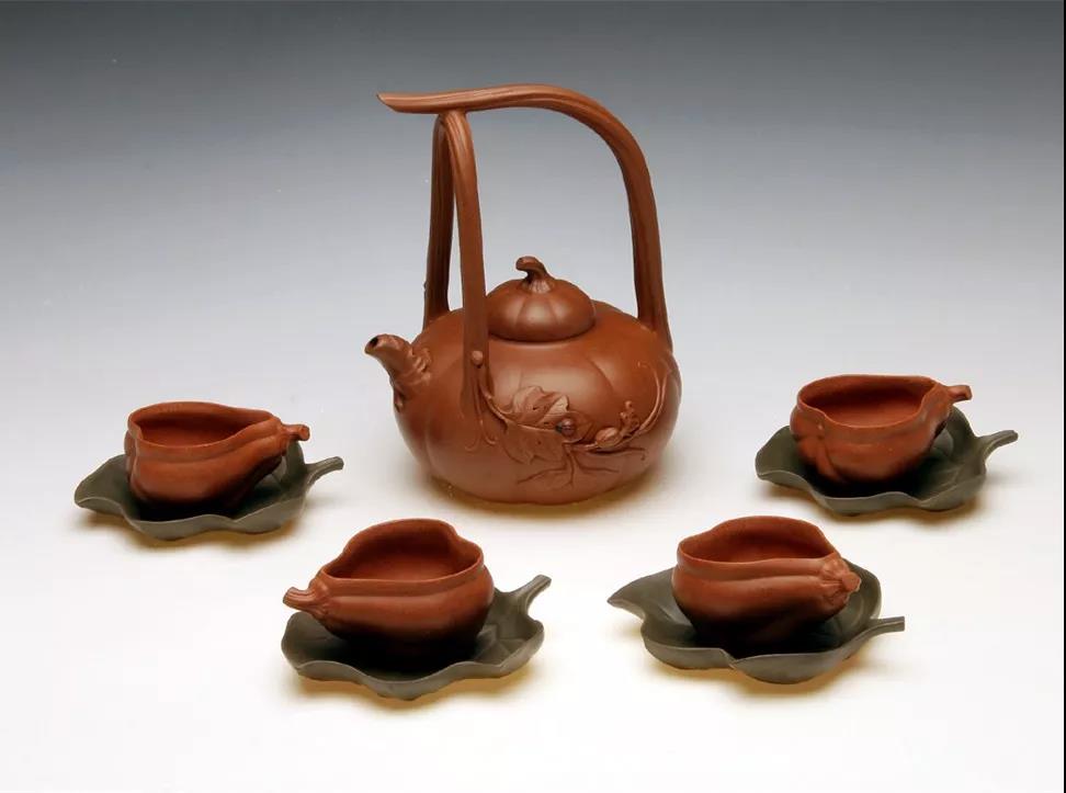 10種最美花器提梁壺，精美別致雕花紫砂壺!