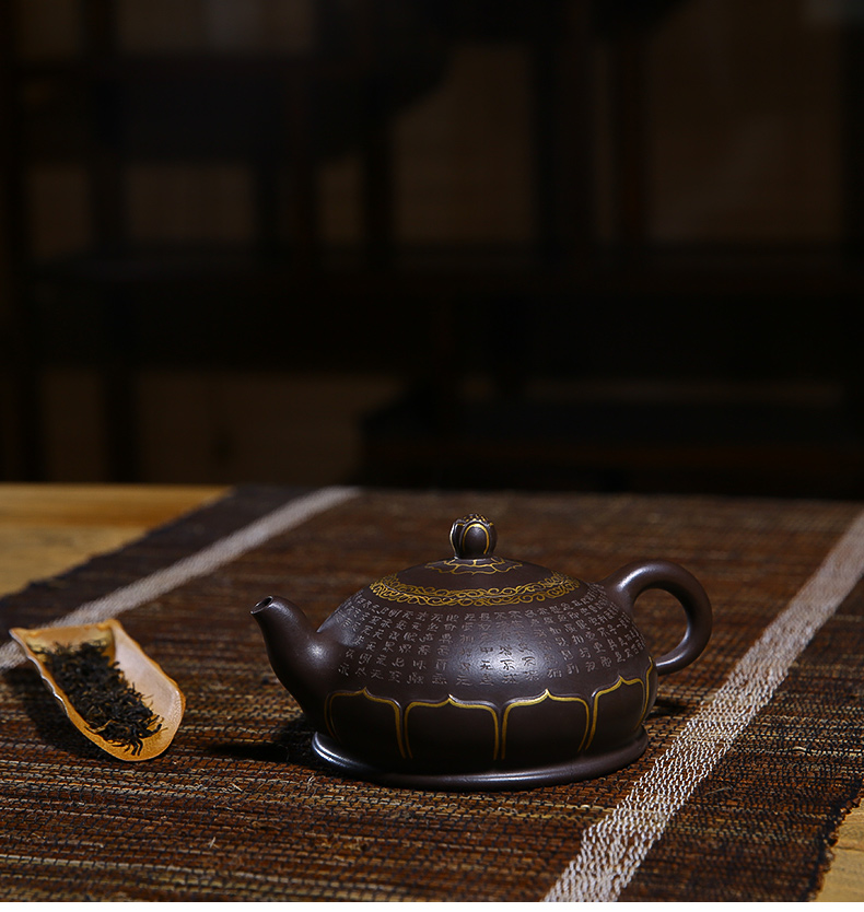 佛系紫砂壺，禪意靜心紫砂壺