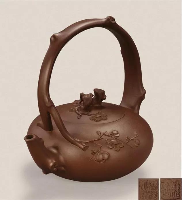 10種最美花器提梁壺，精美別致雕花紫砂壺!