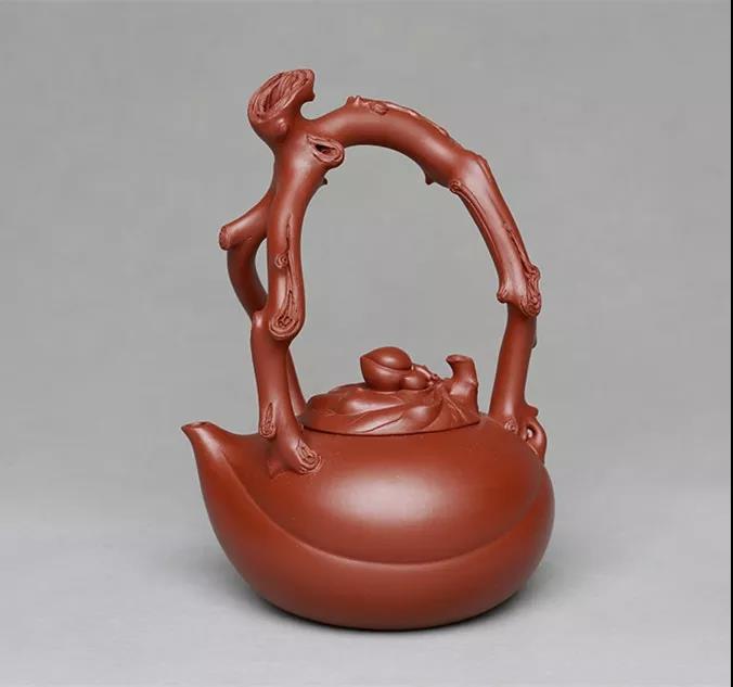 10種最美花器提梁壺，精美別致雕花紫砂壺!