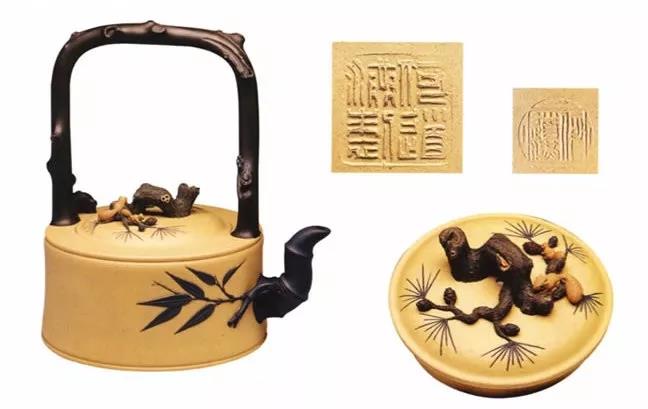 10種最美花器提梁壺，精美別致雕花紫砂壺!